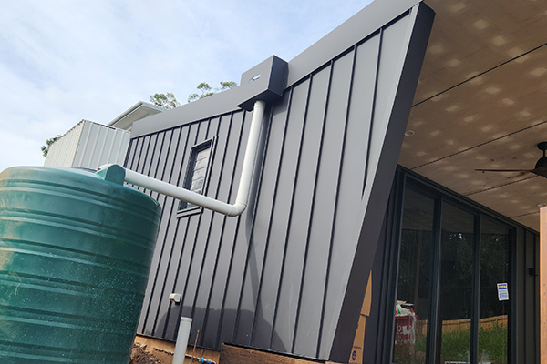 Visual impact cladding